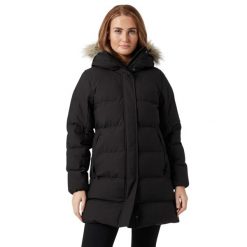 Kurtka uniwersalna damska Helly Hansen Blossom Puffy Parka. Czarne kurtki Helly Hansen, m, bez wzorów, z syntetyku, sportowe, z kapturem. Za 1,159.00 zł.