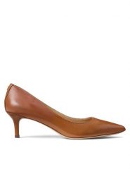 LAUREN RALPH LAUREN Szpilki 802940572002 Brązowy. Brązowe szpilki Lauren Ralph Lauren, bez wzorów, ze skóry, bez obcasa, na szpilce, bez zapięcia. Za 519.99 zł.
