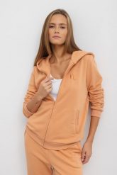 LEKKA BLUZA MOLLY MANGO XS - Flawless. Bluzy Flawless, s, bez wzorów, z bawełny, eleganckie, bez ramiączek, bez kaptura. Za 190.00 zł.