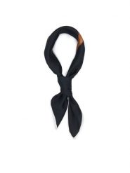 LAUREN RALPH LAUREN Chusta 454P23553003 Granatowy. Niebieskie chusty Lauren Ralph Lauren, bez wzorów, z jedwabiu. Za 419.99 zł.
