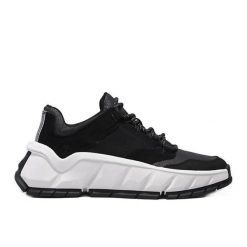 Buty Timberland Turbo Low TB0A5N1Z0011 czarne. Czarne buty treningowe bez wzorów, z gumy, bez zapięcia. Za 595.56 zł.