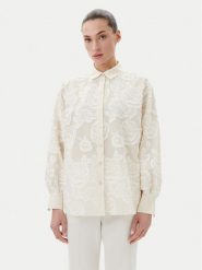Bruuns Bazaar Koszula Calamus Felina BBW4538 Biały Regular Fit. Białe koszule Bruuns Bazaar, bez wzorów, z bawełny, bez kołnierzyka, bez ramiączek. Za 399.99 zł.
