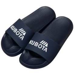 Klapki Damskie Basenowe Kubota Basic Granatowe. Niebieskie klapki Kubota, bez wzorów, sportowe, bez obcasa, bez zapięcia. Za 69.99 zł.