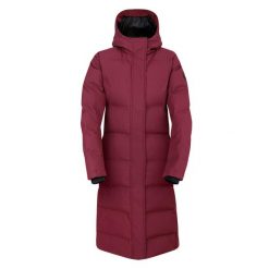 Kurtka Ocieplana Damska Wander. Fioletowe kurtki przeciwdeszczowe Dare 2b, na zimę, l, z aplikacjami, z dzianiny, z kapturem, trekkingowe. Za 259.99 zł.