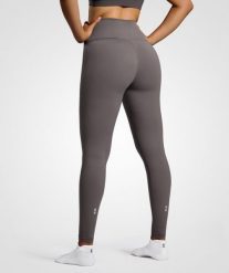 Legginsy do tenisa/padel damskie Smart z kieszenią na piłki. Szare legginsy NORDICDOTS, bez wzorów, z materiału, wakacyjne. Za 365.00 zł.