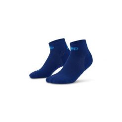 Damskie skarpety kompresyjne do biegania sportowe za kostkę Core Run CEP. Niebieskie skarpetki CEP, bez wzorów, z elastanu. Za 79.00 zł.
