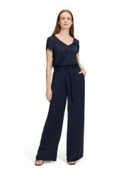 Vera Mont Kombinezon w kolorze granatowym rozmiar: 42. Niebieskie kombinezony Vera Mont, bez wzorów, bez kołnierzyka, bez ramiączek. Za 171.95 zł.