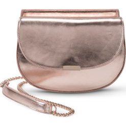 Torebka na ramię metaliczna bonprix kolor czerwonego złota. Torebki klasyczne marki DOMYOS. Za 49.99 zł.
