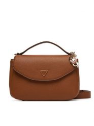 Guess Torebka Evie HWBG96 64200 Brązowy. Brązowe torebki klasyczne Guess, z aplikacjami, ze skóry, bez dodatków. Za 639.99 zł.