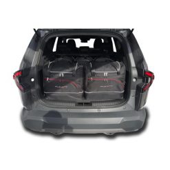 Torby Do Bagażnika Dacia Bigster Mhev 2025+ 5Szt Kjust. Czarne torby podróżne KJUST, bez wzorów. Za 1,515.00 zł.