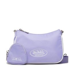 Torebka Von Dutch. Fioletowe torebki klasyczne Von Dutch, bez wzorów, klasyczne, bez dodatków. Za 399.99 zł.