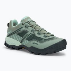Buty trekkingowe damskie Mammut Ducan II Low GTX. Zielone buty trekkingowe Mammut, bez zapięcia. Za 769.99 zł.
