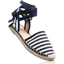 Espadryle bonprix biało-ciemnoniebieski. Espadryle marki NABAIJI. Za 24.99 zł.