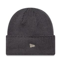 Czapka New Era. Szare czapki zimowe New Era, bez wzorów. Za 139.99 zł.