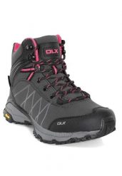 Dlx Arlington Ii - Damskie buty turystyczne Dlx Charcoal. Czerwone buty trekkingowe Trespass, bez wzorów, z materiału, bez zapięcia, trekkingowe. Za 522.43 zł.