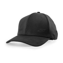 Czapka z daszkiem 4F. Czarne czapki z daszkiem 4f, bez wzorów. Za 39.99 zł.