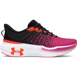 Damskie buty do biegania Under Armour Infinite Elite. Brązowe buty do biegania Under Armour, bez wzorów, z gumy, bez zapięcia, do biegania. W wyprzedaży za 512.50 zł.
