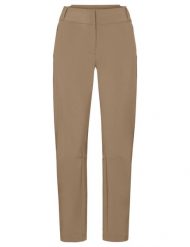 Spodnie damskie Skomer Pants III. Brązowe spodnie narciarskie Vaude, bez wzorów, z elastanu, narciarskie. Za 429.00 zł.