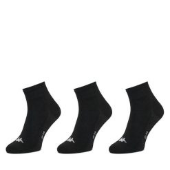 Skarpety długie Kappa. Czarne skarpetki Kappa, bez wzorów. Za 34.99 zł.