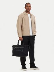 U.S. Polo Assn. Torba weekendowa BIUXT9145MIP Czarny. Czarne torby podróżne U.S. Polo Assn., bez wzorów, z materiału. Za 164.99 zł.