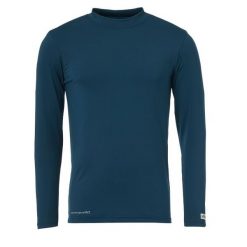 Podkoszulka z długim rękawem Uhlsport Distinction. Niebieskie bielizna termoaktywna damska Uhlsport, bez wzorów, bez ramiączek, na fitness i siłownię. Za 163.50 zł.