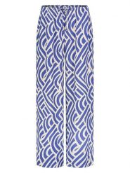 Eight2Nine Spodnie w kolorze niebiesko-kremowym rozmiar: XS. Niebieskie spodnie materiałowe Eight2Nine, bez wzorów, z materiału. Za 82.99 zł.