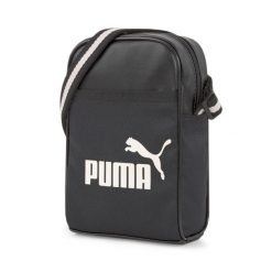 Torba na ramię Campus Compact Portable PUMA Black. Czarne torby sportowe Puma, bez wzorów, na ramię. Za 73.99 zł.