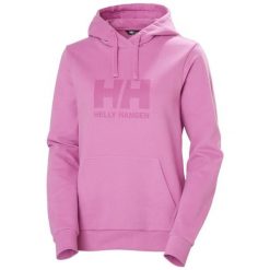 Kurtka dresowa damska z logo Helly Hansen 2.0. Czerwone kurtki Helly Hansen, bez wzorów, z dresówki, casualowe, bez kaptura. Za 427.50 zł.