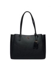 Guess Torebka Noelle II HWZG96 72260 Czarny. Czarne torebki klasyczne Guess, z aplikacjami, ze skóry, bez dodatków. Za 634.99 zł.