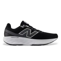 Buty do biegania damskie New Balance Lk9 W520. Czarne buty do biegania New Balance, bez wzorów, z materiału, bez zapięcia, do biegania. Za 478.00 zł.