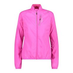 Damska wiatrówka CMP. Czerwone kurtki przejściowe sportowe CMP, bez wzorów, z softshellu, bez kaptura, trekkingowe. Za 274.00 zł.