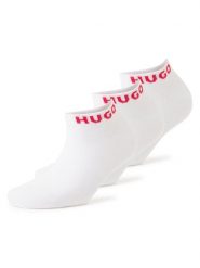 HUGO Skarpety w 3-paku - 3P AS UNI CC W Kobiety biały|czerwony, 39-42. Białe skarpetki Hugo, bez wzorów, z bawełny. Za 79.95 zł.