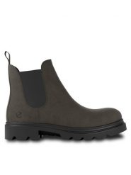 ECCO Sztyblety Grainer W 21475305543 Zielony. Zielone botki ECCO, bez wzorów, ze skóry, bez obcasa, na płaskiej podeszwie, bez zapięcia. Za 659.99 zł.