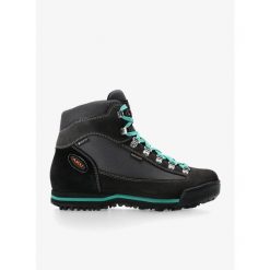 Buty GORE TEX damskie AKU Ultra Light GTX. Szare buty trekkingowe Aku, z gore-texu, bez zapięcia. Za 781.99 zł.