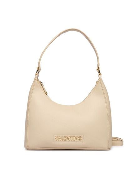 Valentino Torebka Aury Re VBS9OB07 Écru. Białe torebki klasyczne Valentino, bez wzorów, ze skóry, bez dodatków. Za 360.99 zł.