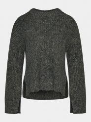 Gina Tricot Sweter 20776 Szary Regular Fit. Szare swetry Gina Tricot, s, bez wzorów, z syntetyku, bez ramiączek. Za 69.99 zł.