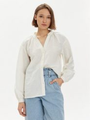 Wrangler Koszula Poet 112352274 Biały Relaxed Fit. Białe koszule Wrangler, l, bez wzorów, z bawełny, bez kołnierzyka, bez ramiączek. Za 159.99 zł.