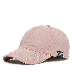 Czapka z daszkiem EA7 Emporio Armani. Czerwone czapki z daszkiem EA7 Emporio Armani, bez wzorów. Za 179.99 zł.