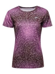 Alpine Pro Koszulka funkcyjna "Quatra" w kolorze fioletowym rozmiar: S. Różowe t-shirty sportowe Alpine Pro, s, bez wzorów, z materiału, bez ramiączek, outdoorowe. Za 139.95 zł.