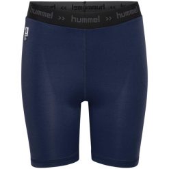 Spodenki dziecięce Hummel Performance First HML. Niebieskie szorty Hummel, bez wzorów, sportowe. Za 106.50 zł.