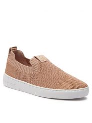 MICHAEL Michael Kors Tenisówki Juno Knit Slip On 43R3JUFSAM Różowy. Czerwone trampki MICHAEL Michael Kors, bez wzorów, z materiału, bez zapięcia. Za 909.99 zł.