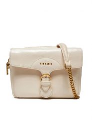 Ted Baker Torebka Esinia 270676 Écru. Listonoszki Ted Baker, bez wzorów, ze skóry, bez dodatków. Za 539.99 zł.