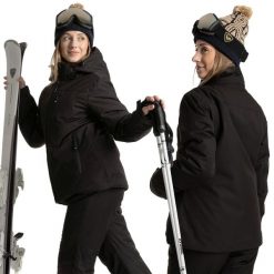 Kurtka narciarska damska KADVA Edge X Jacket. Czarne kurtki narciarskie KADVA, na jesień, l, bez wzorów, z materiału, bez kaptura, narciarskie. Za 249.99 zł.