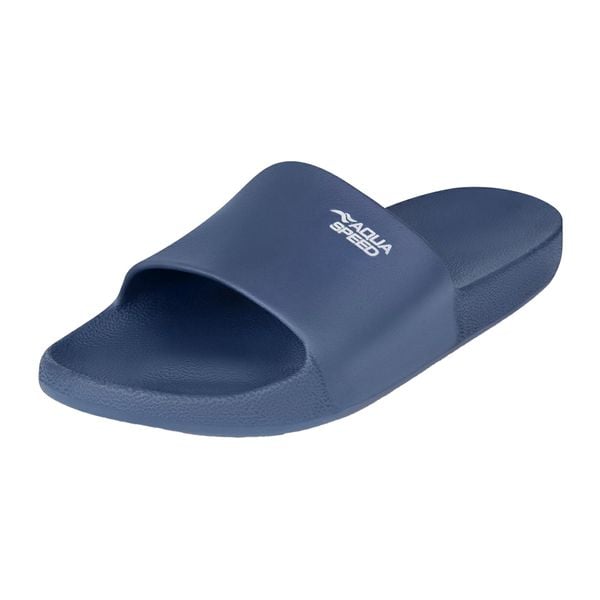 Klapki AQUA-SPEED Ohio granatowe 42 EU. Niebieskie klapki Aqua-Speed, bez wzorów, sportowe, bez obcasa, bez zapięcia. Za 49.99 zł.