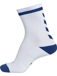 Skarpety sportowe dla dorosłych Hummel Elite Indoor Sock Low. Białe skarpetki Hummel, bez wzorów, z elastanu. Za 19.99 zł.