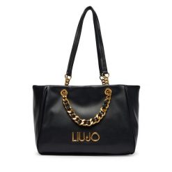 Torebka Liu Jo. Czarne torebki klasyczne Liu Jo, bez wzorów, klasyczne, bez dodatków. Za 639.99 zł.