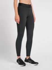Legginsy damskie Hummel hmljada. Czarne legginsy Hummel, bez wzorów, z bawełny, klasyczne. Za 255.00 zł.