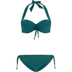 Bikini na fiszbinach (2 części) bonprix zielony. Bikini marki bonprix. Za 89.99 zł.