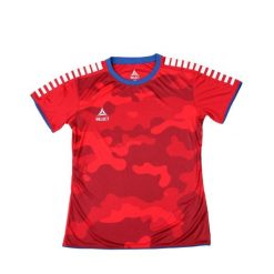 Damska koszulka Select Player. Czerwone t-shirty sportowe Select, m, bez wzorów, z tkaniny, bez ramiączek, na fitness i siłownię. Za 129.00 zł.