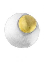 Nenalina Damski okrągły wisiorek Elegant z pozłacanego srebra próby 925 Sterling Silver Naszyjniki 1 ct. Szare naszyjniki Nenalina, z materiału, pozłacane. Za 268.99 zł.